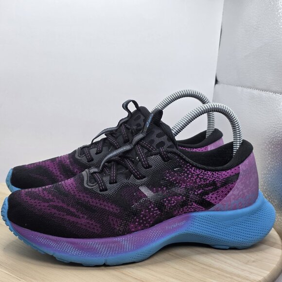 Asics  Gel Nimbus Lite 2 Women Size 6.5 Purple Black Running Shoe 1012 A882 - Picture 1 of 9